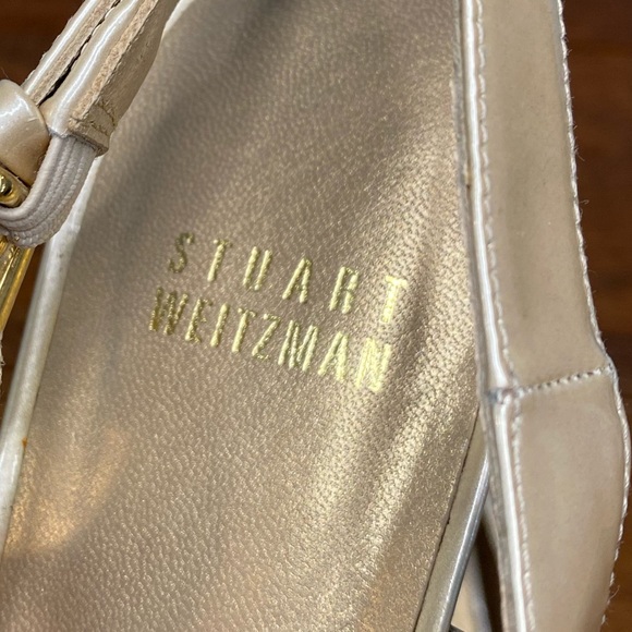 Stuart Weitzman Slingback Peep Toe Shoes - Picture 7 of 16
